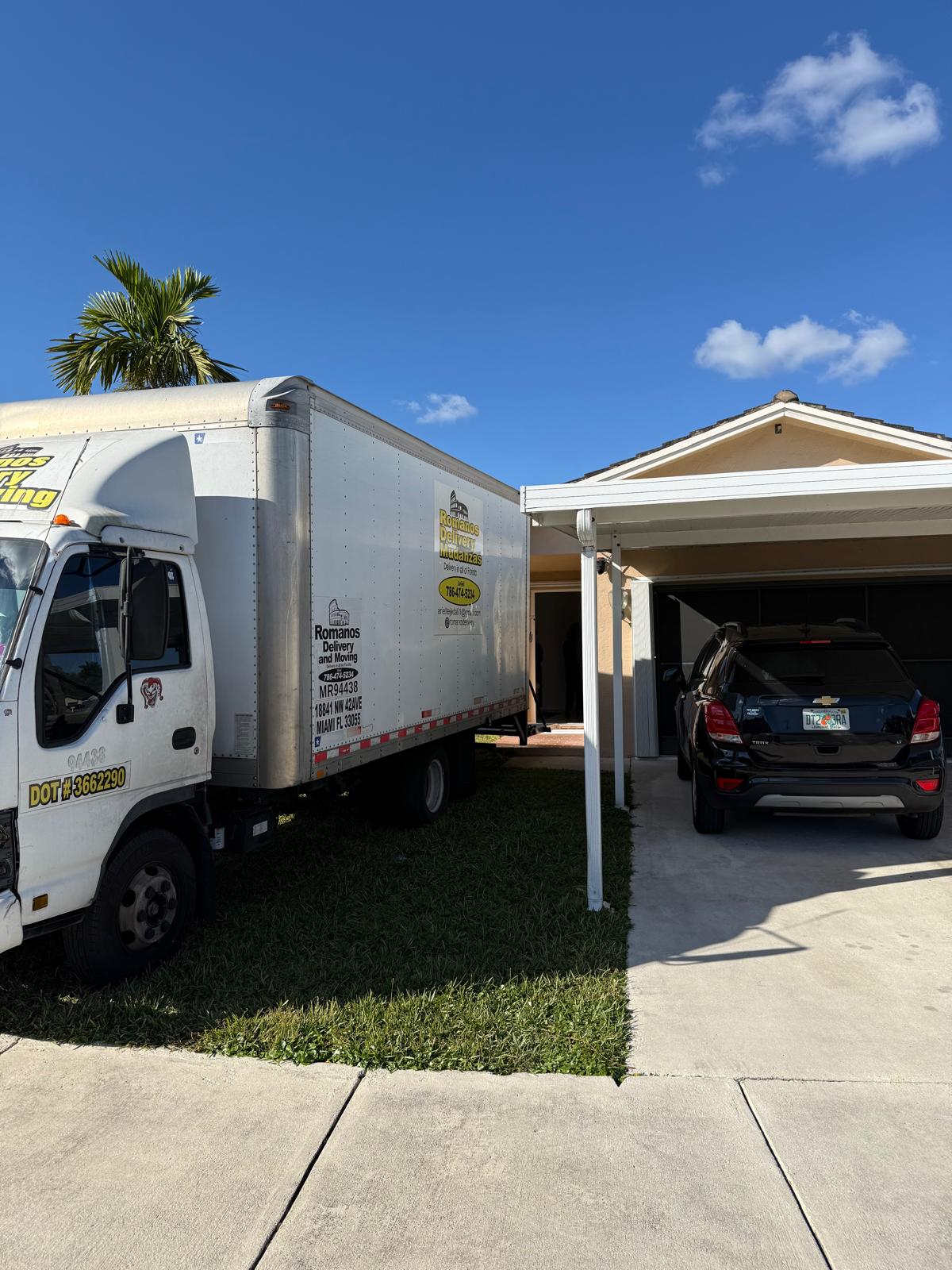 Servicio de mudanza residencial en South Florida
